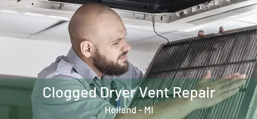  Clogged Dryer Vent Repair Holland - MI
